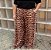 Pantalona Onça Listra Escura Plus Size - Imagem 1