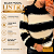 Blusa Manga Listra Modal Azul Marinho Plus Size - Imagem 2