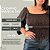 Cropped Elastex Manga Ive Marrom Plus Size - Imagem 3