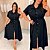 Chamise Bico Carol Preto Plus Size - Imagem 5