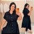 Chamise Bico Carol Preto Plus Size - Imagem 1