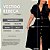 Vestido Rebeca Botão Vinho Plus Size - Imagem 2