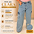 Calça Jeans FF Wide Leg Cargo Clara Plus Size - Imagem 2