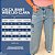 Calça Jeans FF Wide Leg Cargo Clara Plus Size - Imagem 3
