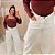 Calça Jeans FF Wide Leg Cargo Angélica Off Plus Size - Imagem 4