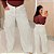 Calça Jeans FF Wide Leg Cargo Angélica Off Plus Size - Imagem 1