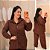 Conjunto Mia Marrom Plus Size - Imagem 1