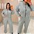 Conjunto Vip Natali Cinza Plus Size - Imagem 4
