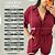 Conjunto Vip Curto Giovana Vinho Plus Size - Imagem 3
