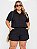 Conjunto Vip Curto Giovana Preto Plus Size - Imagem 1