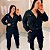 Jaqueta Cotelê Estela Preto Plus Size - Imagem 3