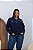 Jaqueta Cotelê Estela Azul Marinho Plus Size - Imagem 1