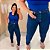 Calça Jeans Skinny FF Escura Eduarda Plus Size - Imagem 4