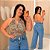 Cropped Dubai Onça Plus Size - Imagem 1