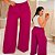 Calça Pantalona Sueli Fúcsia Plus Size - Imagem 1
