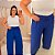 Pantalona Sueli Azul Royal Plus Size - Imagem 2