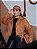 Jaqueta Fabi Marrom Claro Suede Plus Size - Imagem 1