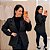 Max Blazer Alfaiataria Sofia Preto Plus Size - Imagem 1