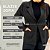 Max Blazer Alfaiataria Sofia Preto Plus Size - Imagem 3