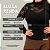 Blusa Renda Manga Longa Branca Plus Size - Imagem 3