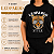 T shirt Leopardo Preta Plus Size - Imagem 2
