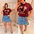 T shirt Mickey Marsala Plus Size - Imagem 3