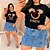 T shirt Mickey Preta Plus Size - Imagem 3