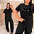 T shirt Gato Preta Plus Size - Imagem 3