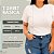 T shirt Básica Lisa Branca Plus Size - Imagem 3