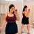 Cropped Suplex Alcinha Vinho Plus Size - Imagem 1
