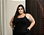 Cropped Suplex Alcinha Preto Plus Size - Imagem 5