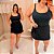 Cropped Suplex Alcinha Preto Plus Size - Imagem 4