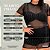 Trijunto Strass Tule Preto Plus Size - Imagem 3