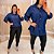 Camisa Manga Longa Azul Jeans Plus Size - Imagem 4