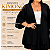 Conjunto Kimono Short Saia Preto Plus Size - Imagem 2