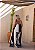 Vestido Santorini Preto e Branco Plus Size - Imagem 7