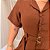 Vestido Lia Botão Marrom Plus Size - Imagem 5
