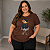 T shirt Urso Marrom Plus Size - Imagem 1