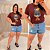 T shirt Urso Cherry Plus Size - Imagem 4