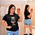 T shirt Urso Preta Plus Size - Imagem 1