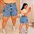 Short Jeans Awa Simone Plus Size - Imagem 1