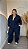 Conjunto Manga Longa Vitória Preta Plus Size - Imagem 1