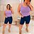 Blusa Alça Julia Lilás Plus Size - Imagem 3