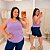 Blusa Alça Julia Lilás Plus Size - Imagem 1