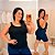 Blusa Alça Julia Preta Plus Size - Imagem 1