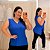 Blusa Regata Vest Legging Nicole Azul Plus Size - Imagem 1