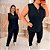 Blusa Regata Vest Legging Nicole Preta Plus Size - Imagem 3