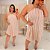 Vestido Ágata Listra Rosa BB Plus Size - Imagem 3