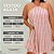 Vestido Ágata Listra Azul BB Plus Size - Imagem 2
