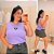 Regata PR Karen Lilás Plus Size - Imagem 1